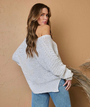 Leah Crochet Summer Sweater