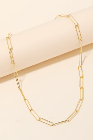 Paperclip Chain Necklace