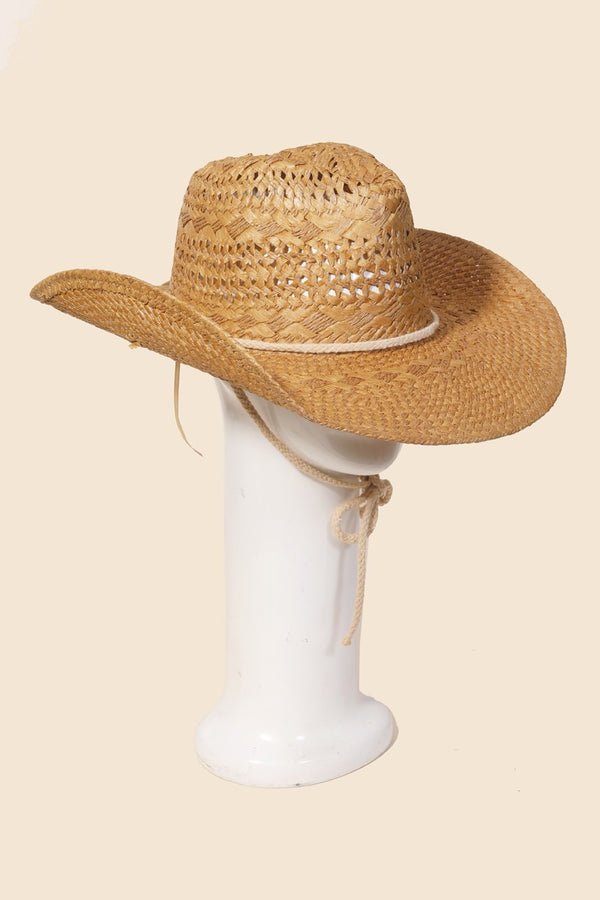 Straw Weave Cowboy Hat