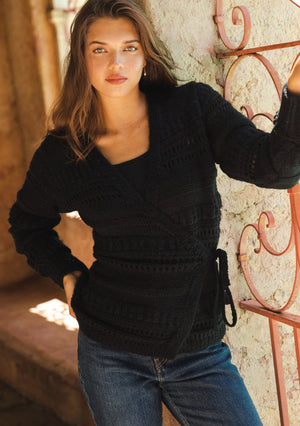 Blaire Wrap Sweater