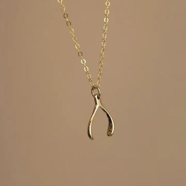 Katie Waltman Wishbone Necklace