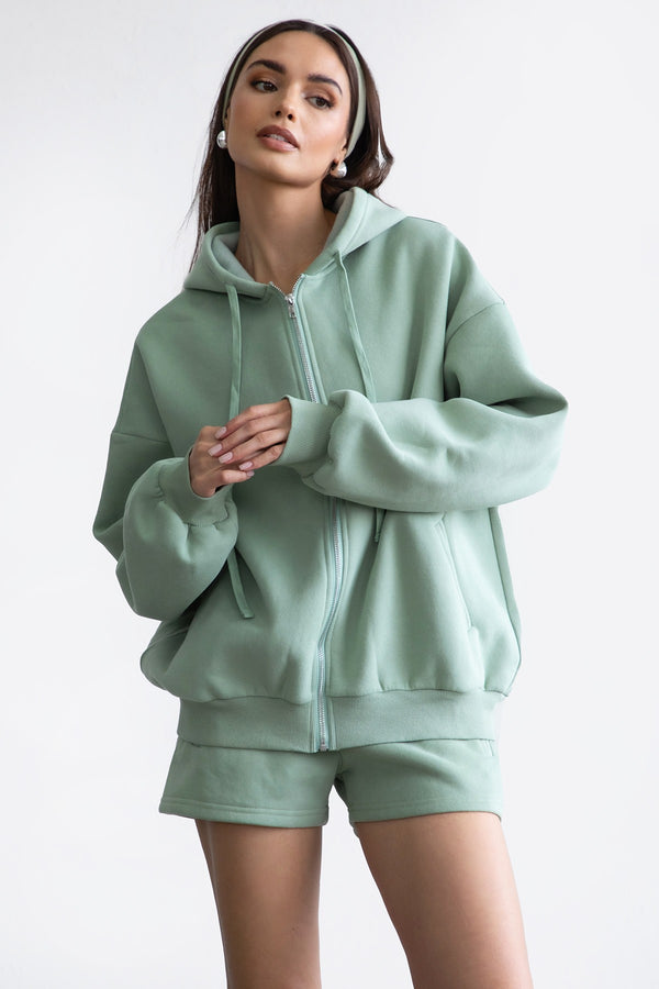 Khloe Zip Up Hoodie