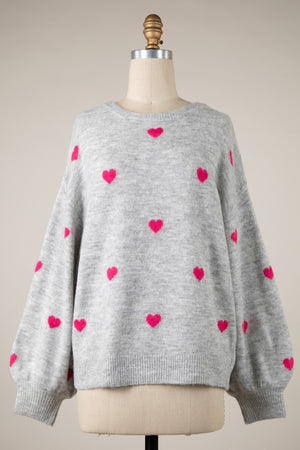 Alyssa Heart Sweater