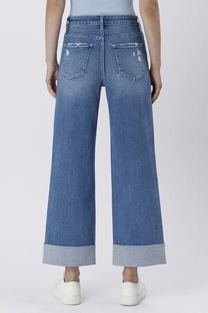 Double Cuff Soft Fit Jeans