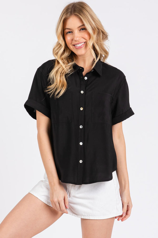 Baylen Button Front Blouse