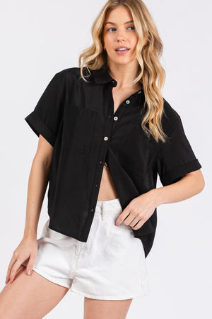 Baylen Button Front Blouse