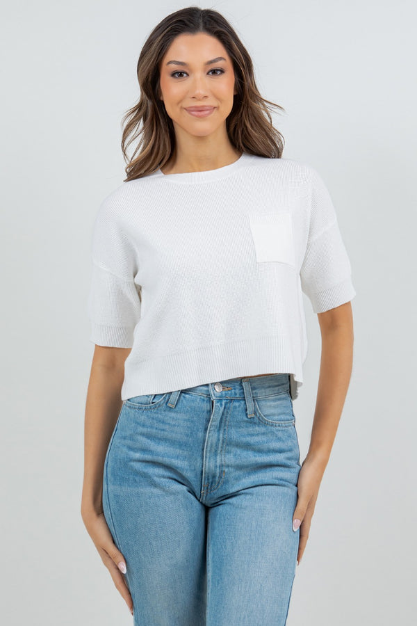 Sandra Waffle Tee
