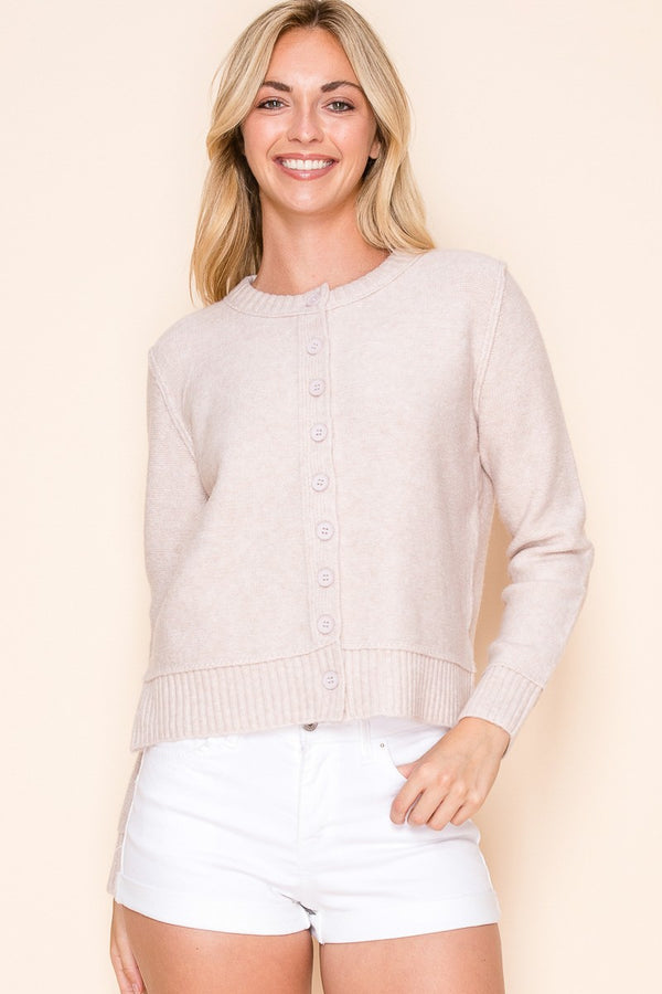 Sydney Soft Button Cardi