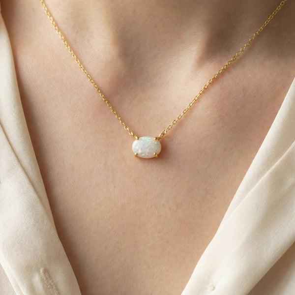 Now the Sky is Opalite Necklace