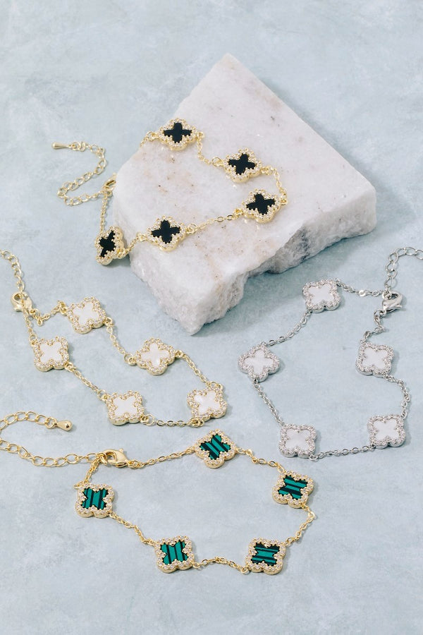 New Station Clover Bracelet