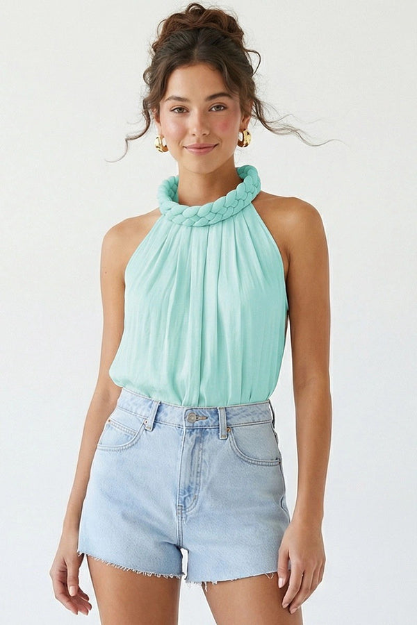 Nicole Braid Detail Top