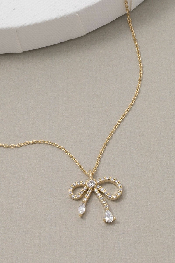 Tied With a Bow Necklace