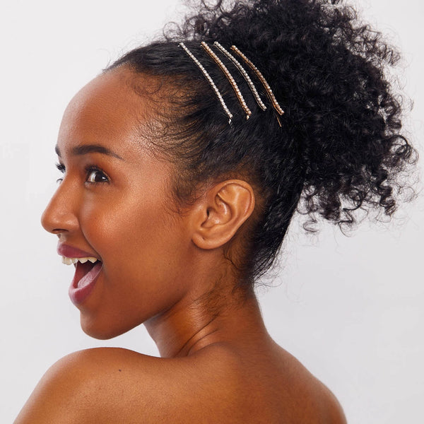 Kitsch Rhinestone Bobby Pins