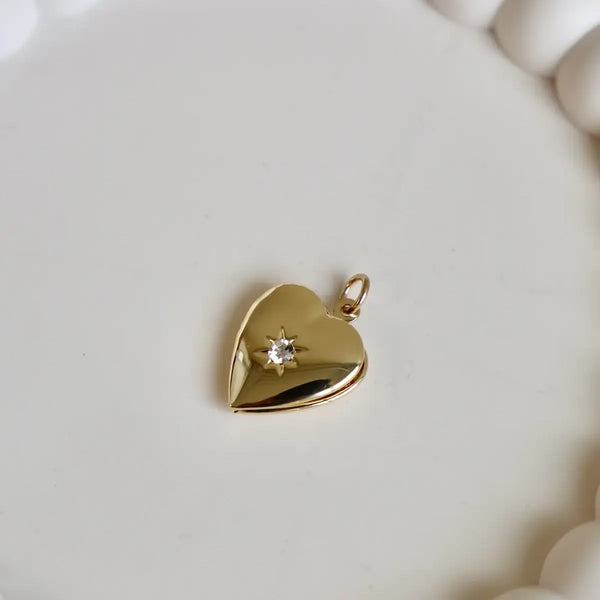 Katie Waltman Gold Fill Heart Locket