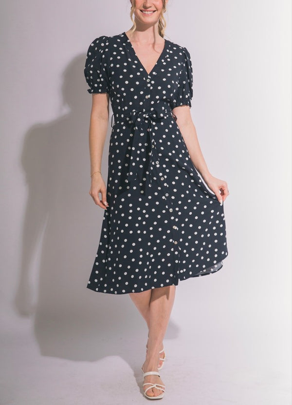 Dollie Polkadot Dress