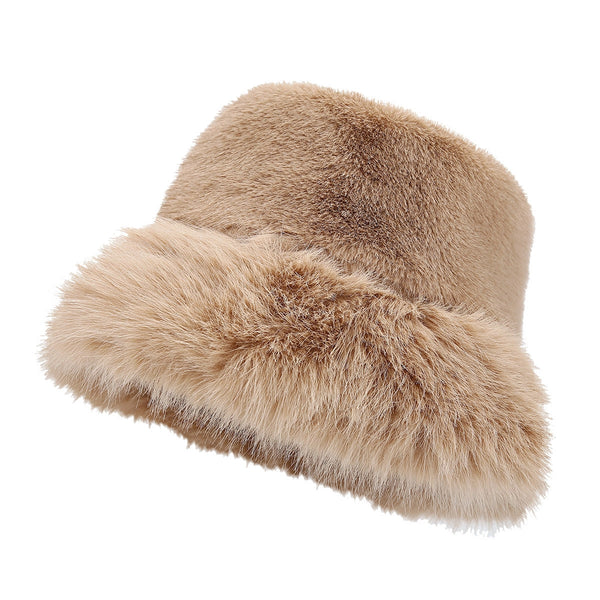 Faux Fur Bucket Hat