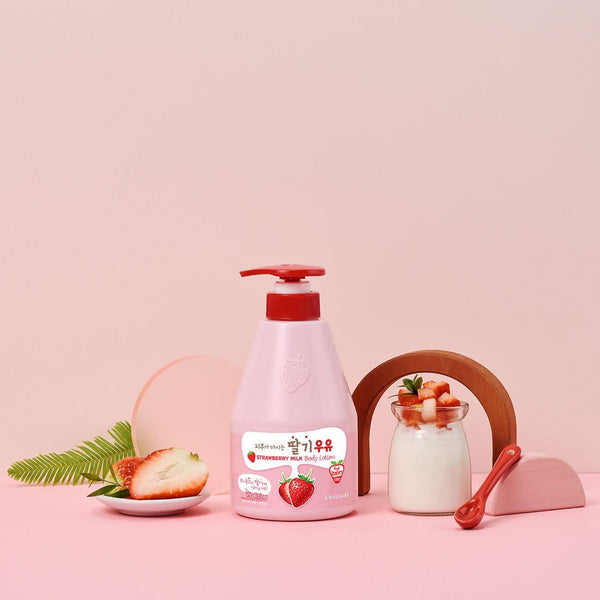 Kwailnara Viral Strawberry Milk Body Lotion