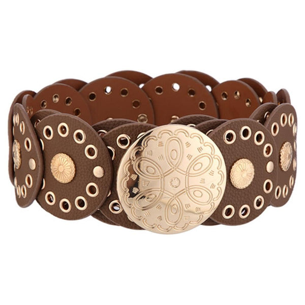 Textured Western Belt
