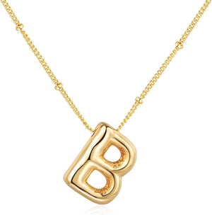 The Ultimate Bubble Balloon Letter Necklace