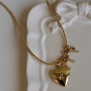 Katie Waltman Gold Fill Heart Locket