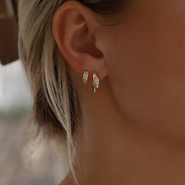 Katie Waltman Aurum Hoops