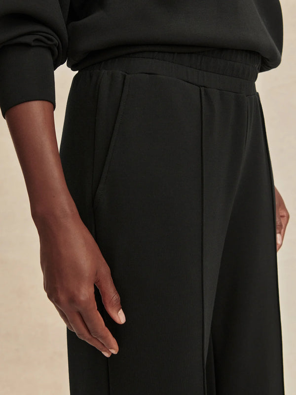 The Varley Wide Leg Pant Black