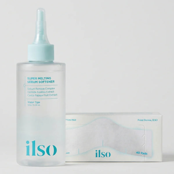 ilso Super Melting Sebum Softener w FREE 40 Pack of Pads