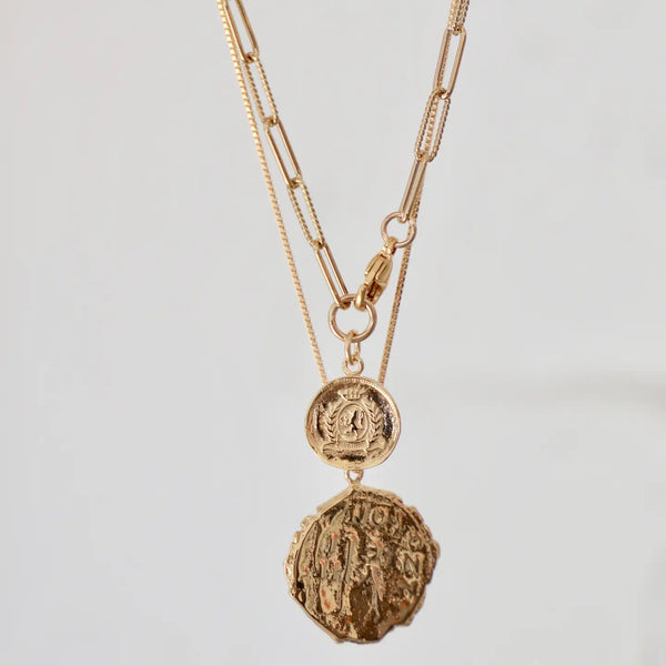Katie Waltman Lora Coin Necklace