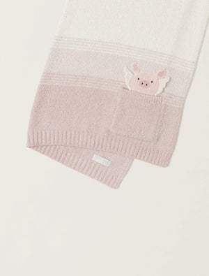 Barefoot Dreams Flying Pig Stroller Blanket