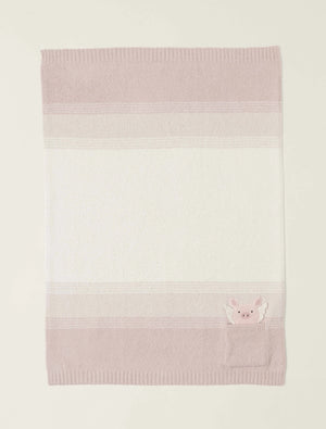 Barefoot Dreams Flying Pig Stroller Blanket