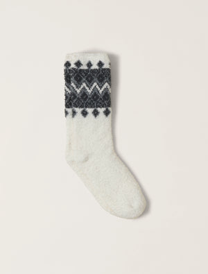 Barefoot Dreams CozyChic® Fair Isle Socks