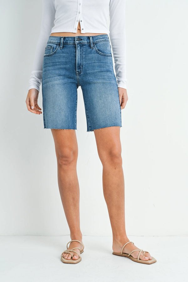 Livvy Denim Bermuda Shorts