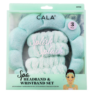 Spa Headband & Wristband Set