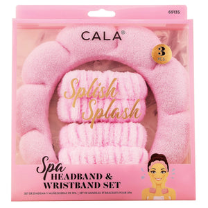 Spa Headband & Wristband Set