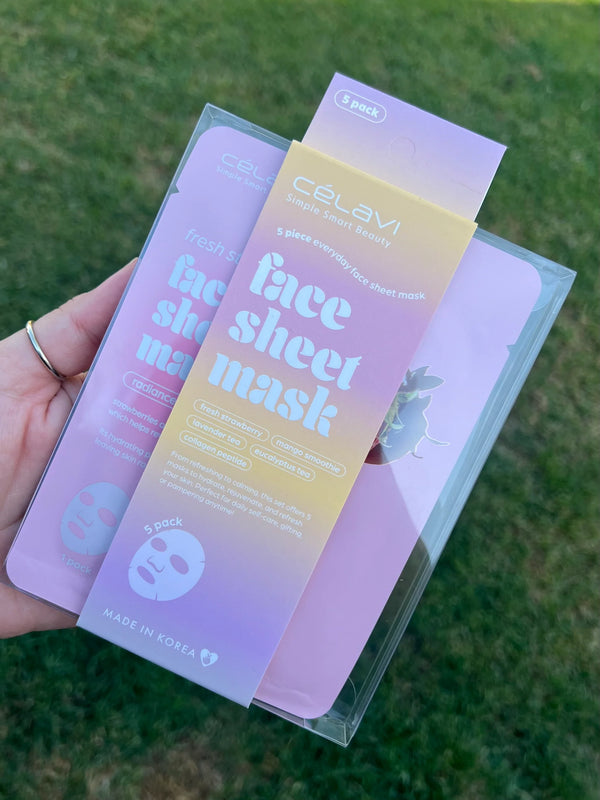 Viral Korean Sheet Mask 5 Pack