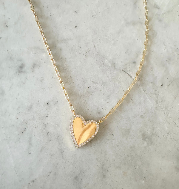 The Missy Heart Necklace
