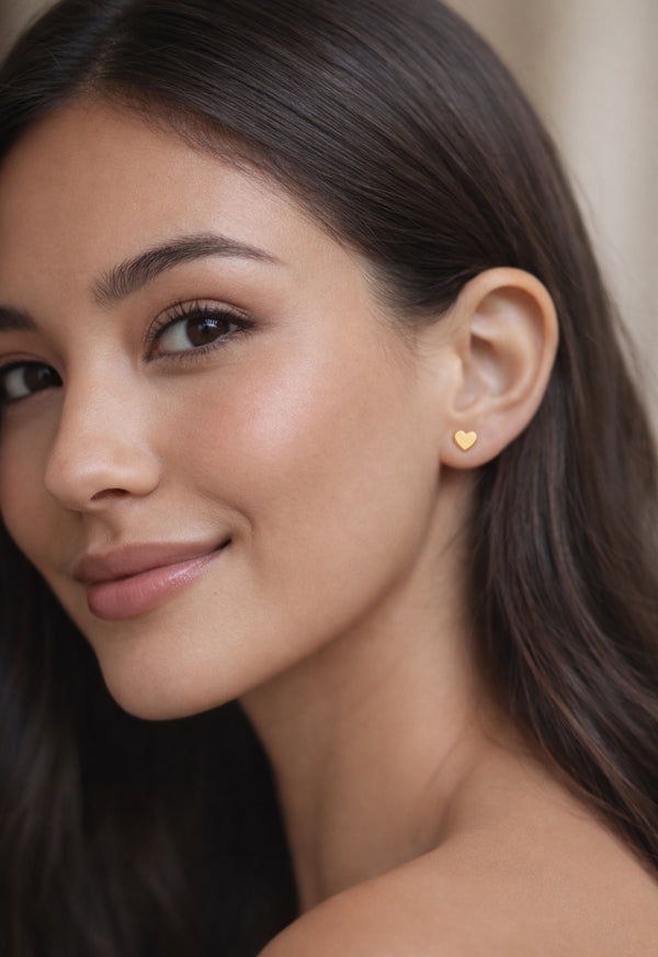 Little Heart Studs