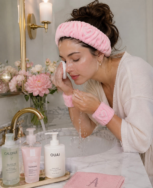 Face Wash Head & Wristband Set
