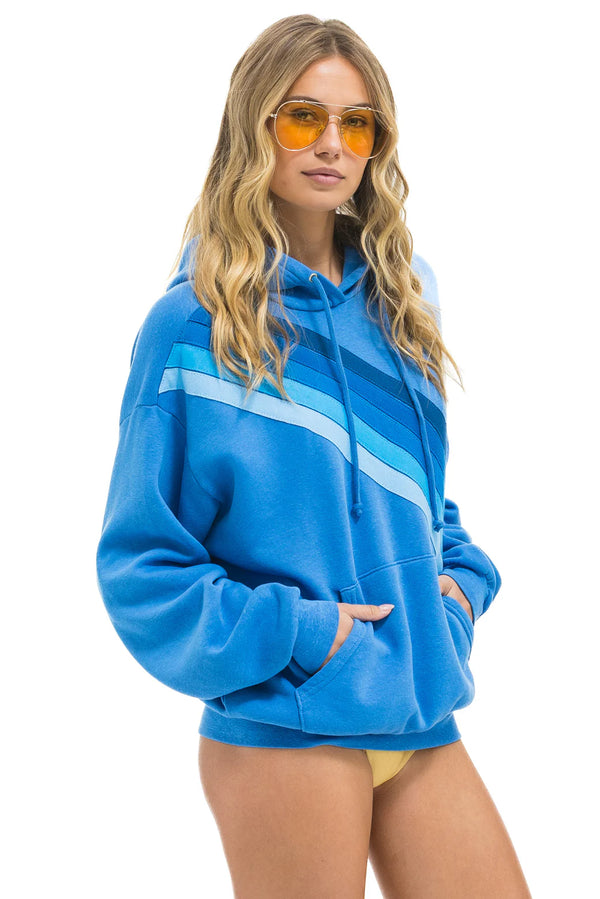 Aviator Nation Cross Stripe Hoodie