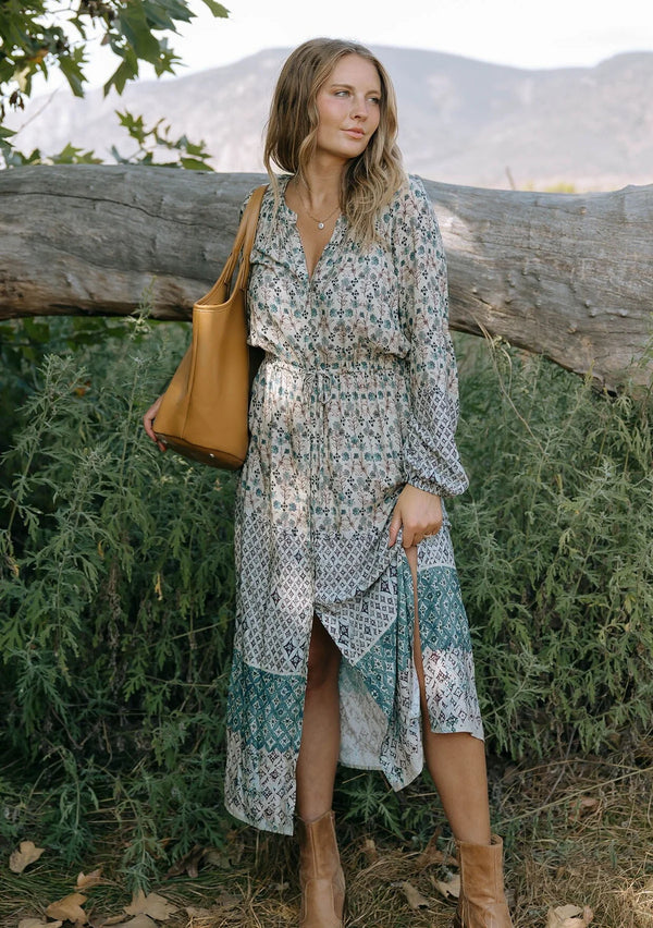 Garden Gate Midi Dress