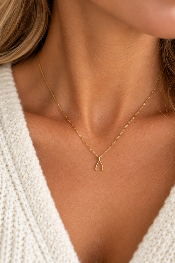 The Wishbone Necklace