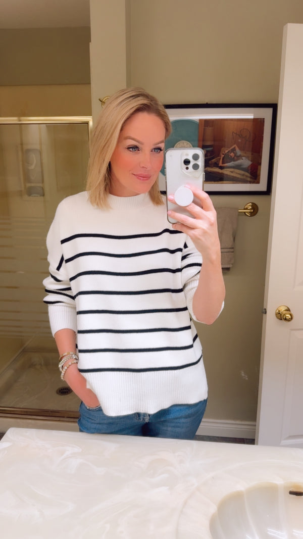 Merlin Striped Sweater