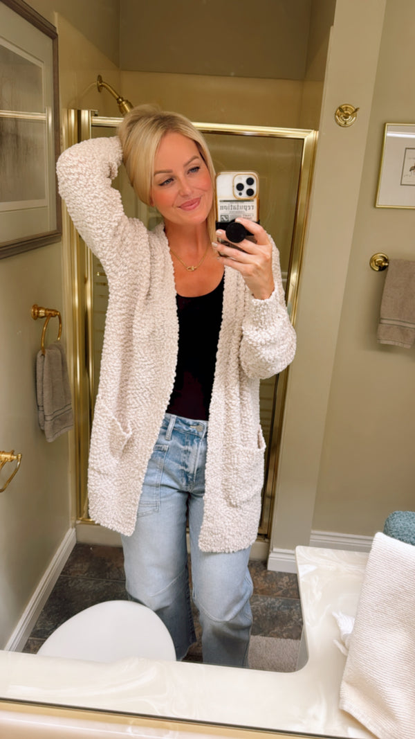 Harper Boucle Cardigan