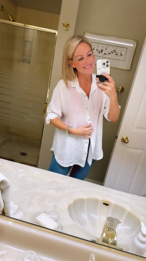 Joni Linen Blouse