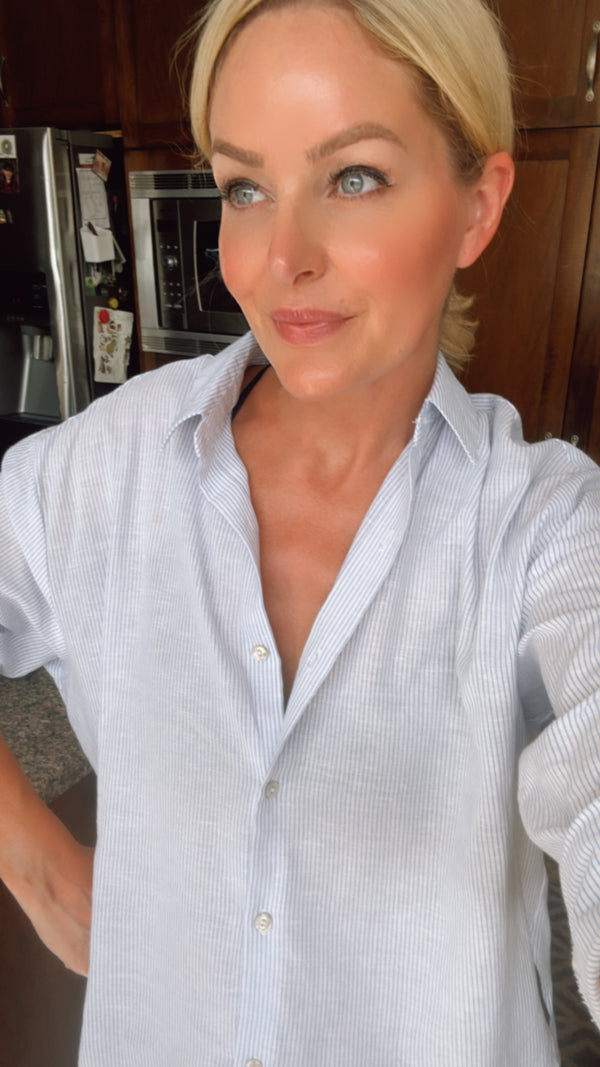 Madeline Striped Blouse