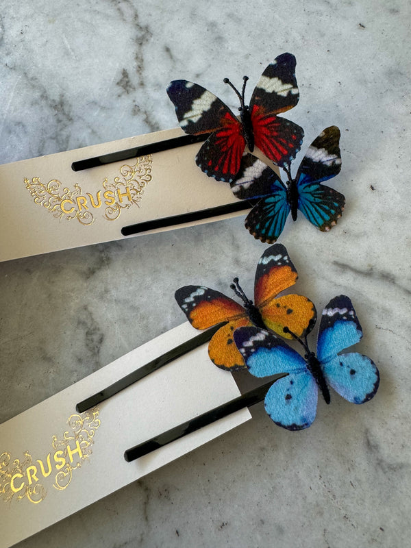 Whimsical Mini Butterfly Bobby Pins