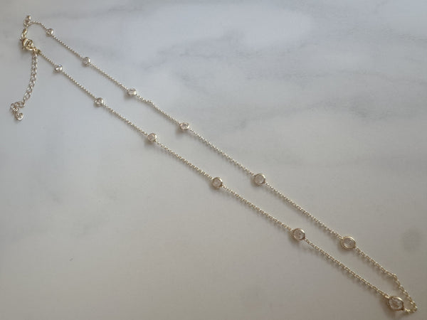 Dainty Crystal Necklace