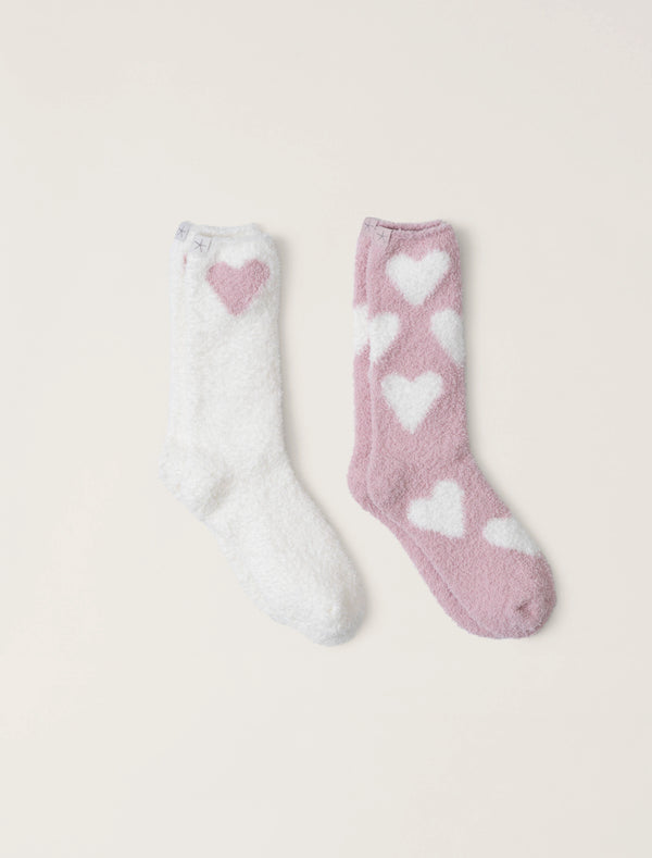 Barefoot Dreams Heart Socks Set