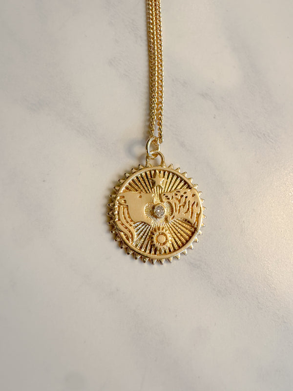 Heart of The Lion Necklace