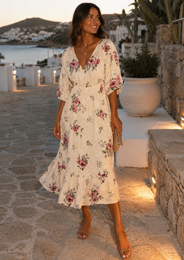 Secret Vows Midi Dress